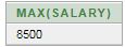 second max salary